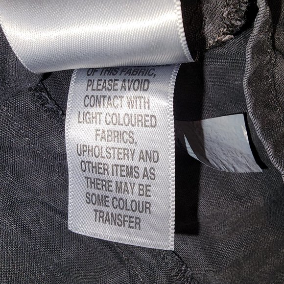 Quince Vintage Wash Tencel Button Front Dress NWOT Black Med - Picture 6 of 7